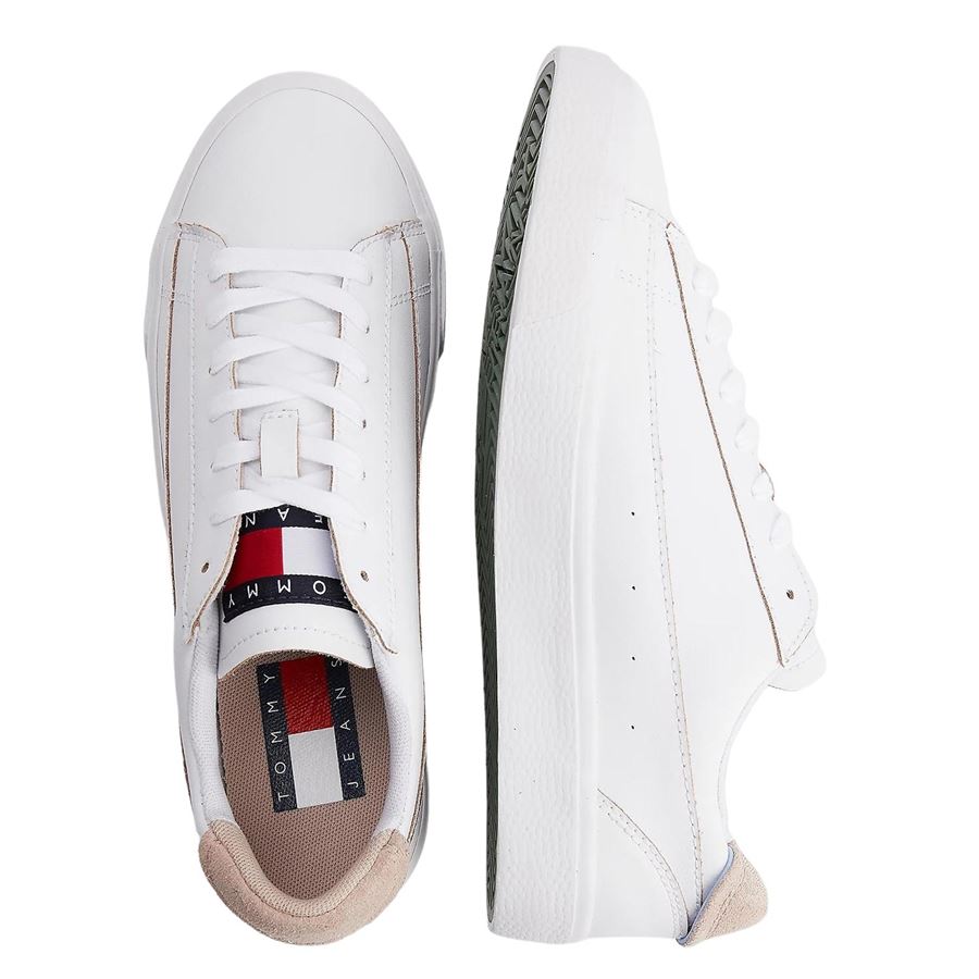 Tommy Jeans Leather Varsity Wmn sneakers da donna Tommy Jeans | EN0EN01891YBR
